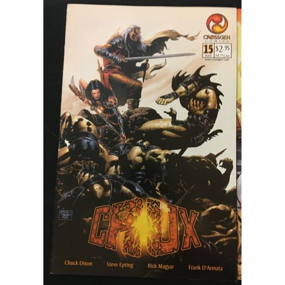 Crossgen Comics Mixed Lot of 10- Sigil, Crux and More Circa 2000-2008 - Picture 2 of 12